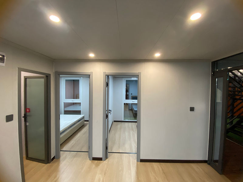 Durable Windproof Cutting Edge Modular Folding Villa Eco Friendly Prefabricated Container House