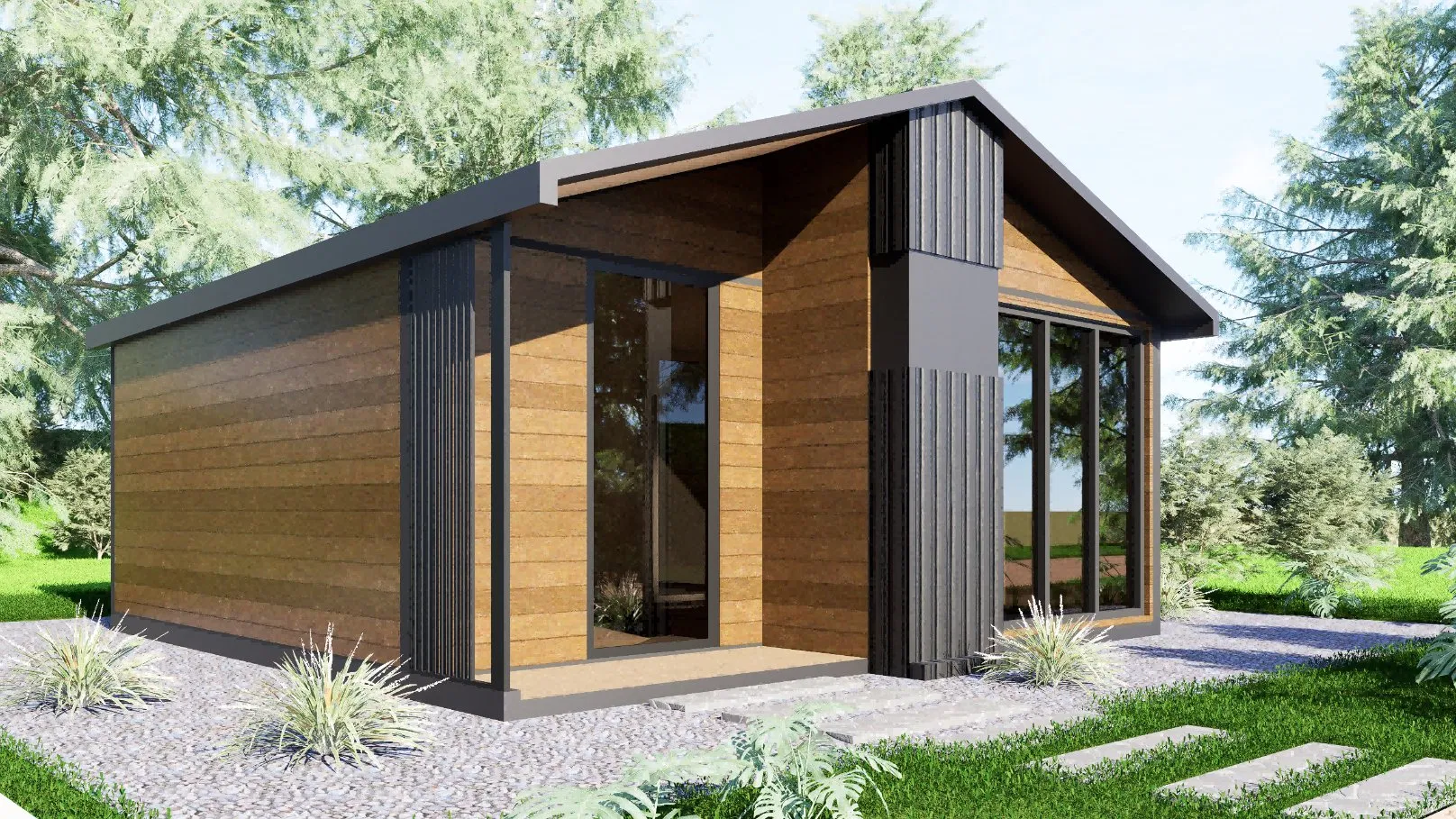 Contemporary Expandable Casa Prefabricada Units for Luxury Resort Amenities