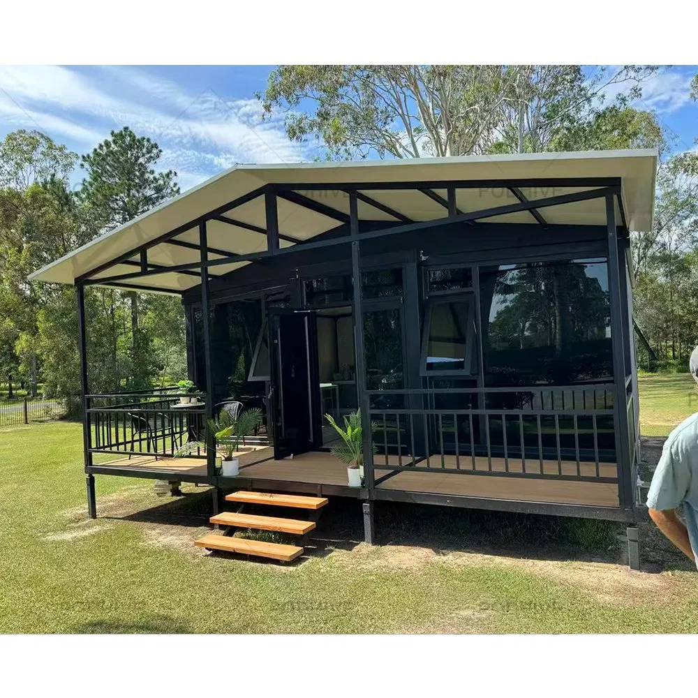 Best Price 20FT Eco-Friendly Customized Temporary Foldable Detachable Shipping Container House for Use as a Coffee Bar Bedroom Fertig Haus