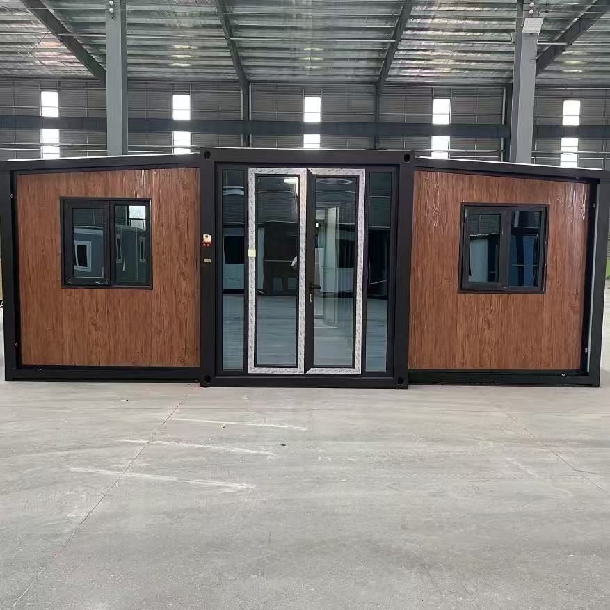 Double Wing Expansion Container House 20FT Prefabricated Modular Foldable Container House