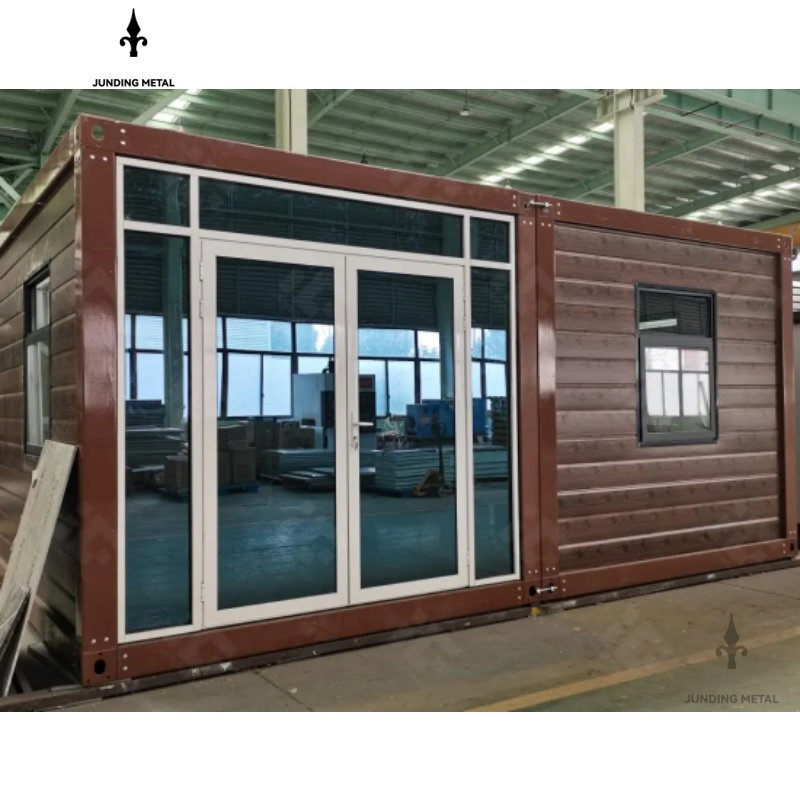 Luxury 40FT Modern Container Villa with Glass Facade and Rooftop Terrace for High End Residential Living