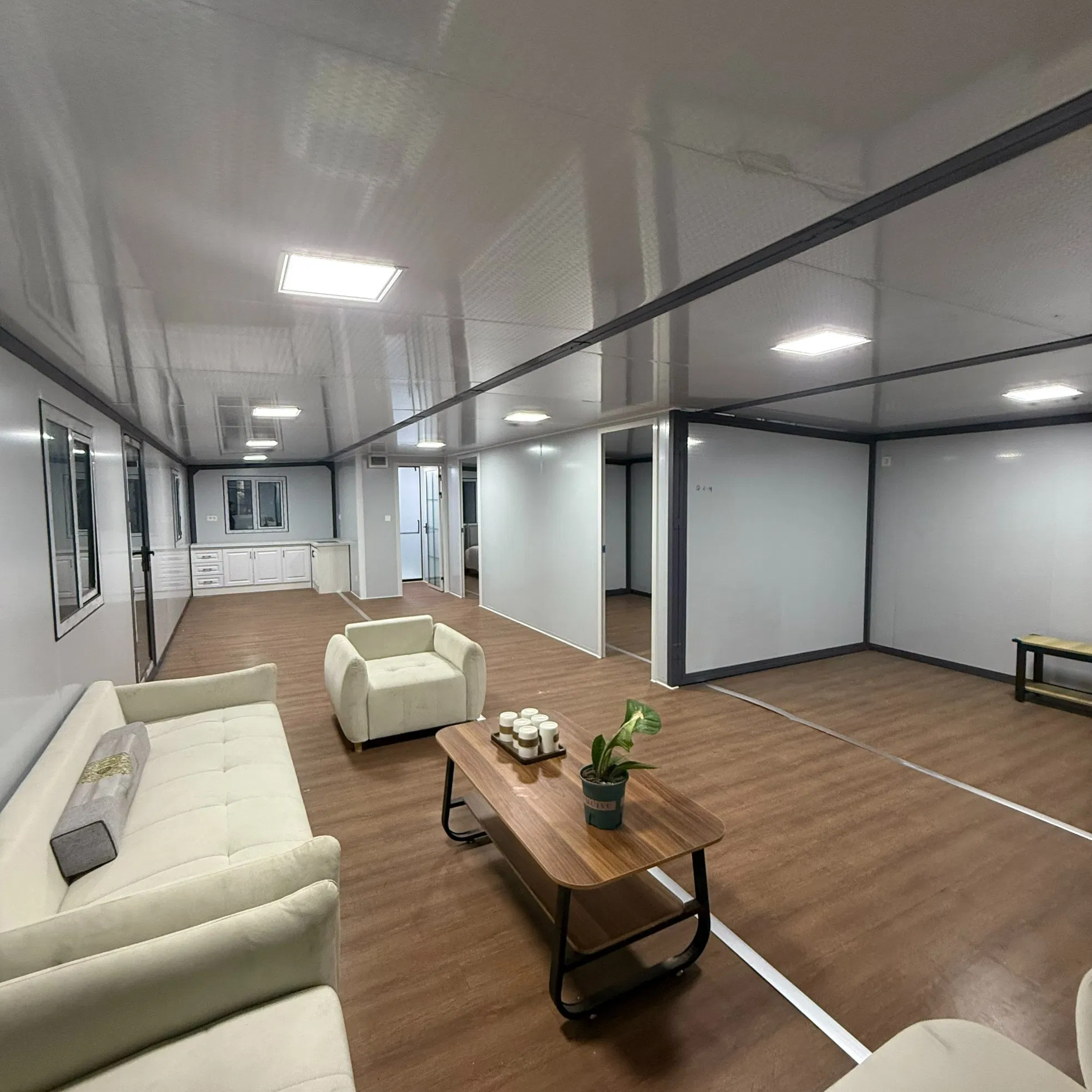 Gemini Saidassembled Container House Modular Homes Prefab Quick Assembly Expandable Kit Customizable Insulated Adu Tiny House off-Grid Living