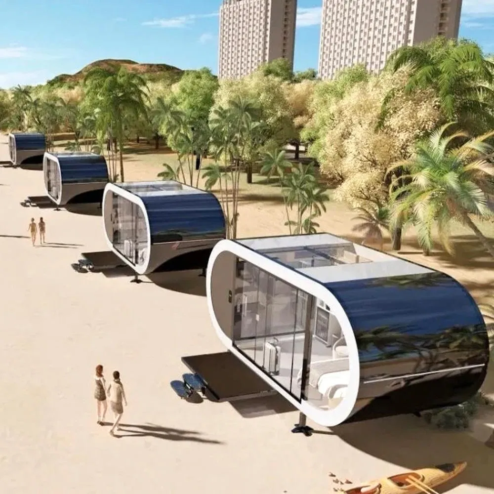 Glass Fiber Cabin House Home Apple Warehouse Durable Flat Apple Cabin