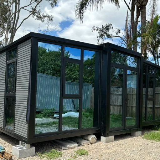 Container House Portable Modular Prefabricated Luxury Steel Structure Mobile Building Space Capsule