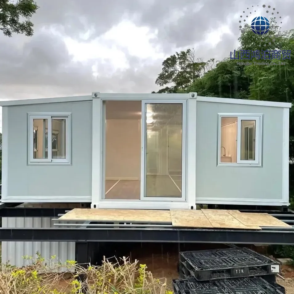 Prefabricated Double-Wing Folding Expandable House