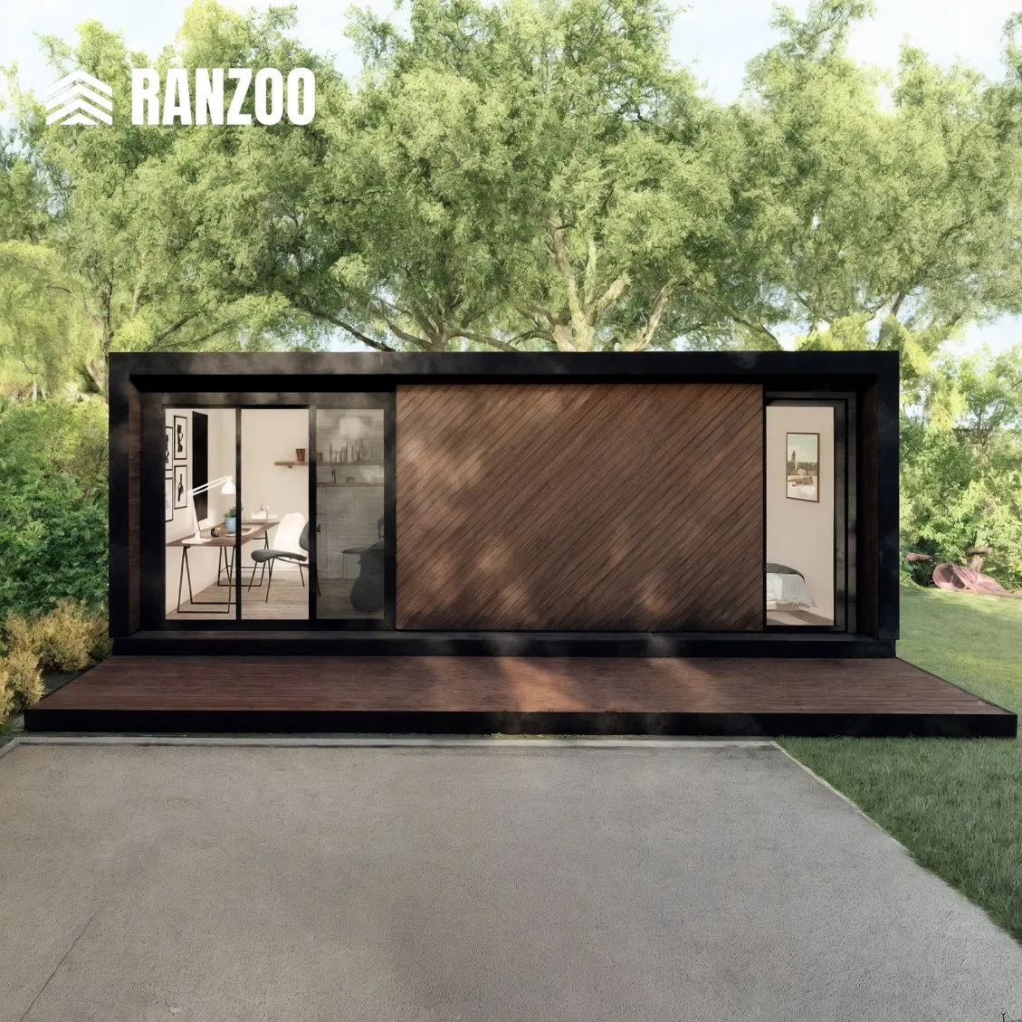 FF Studio Prefab Container House Custom Dimensions Supported Design