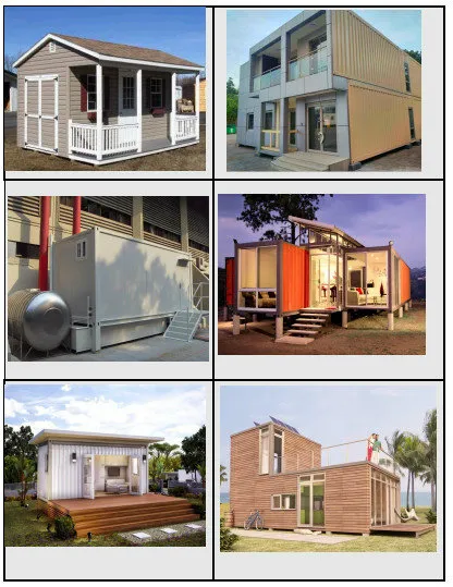 Container House Product Range