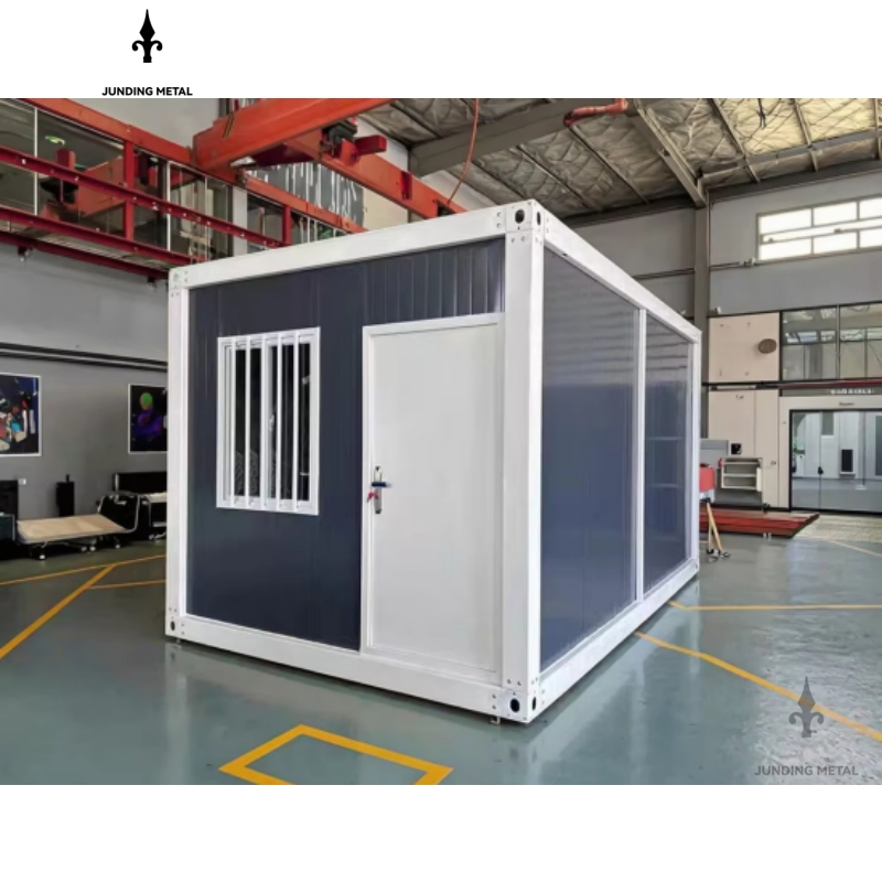 Luxury 40FT Modern Container Villa with Glass Facade and Rooftop Terrace for High End Residential Living