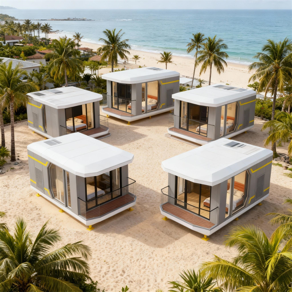 Modular Capsule House Flat Pack Cabin for Remote Tourism Projects Easy Transport Capsule Hotel Room for Resort Developers