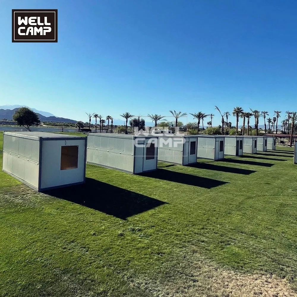 Container House Prefabricated Folding Camp Prefab Portable Mobile Economic Modular Flat Pack Container House Site Cabin Fast Install Home Supplier China Rcep
