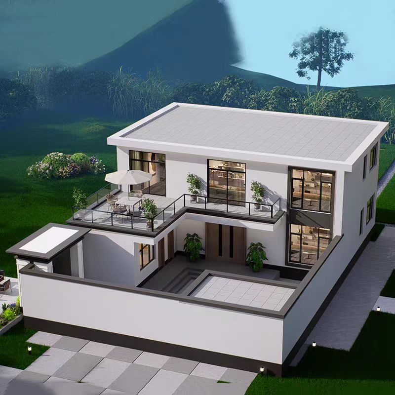 Luxury Ocean View Prefab Container Villa with Steel Design