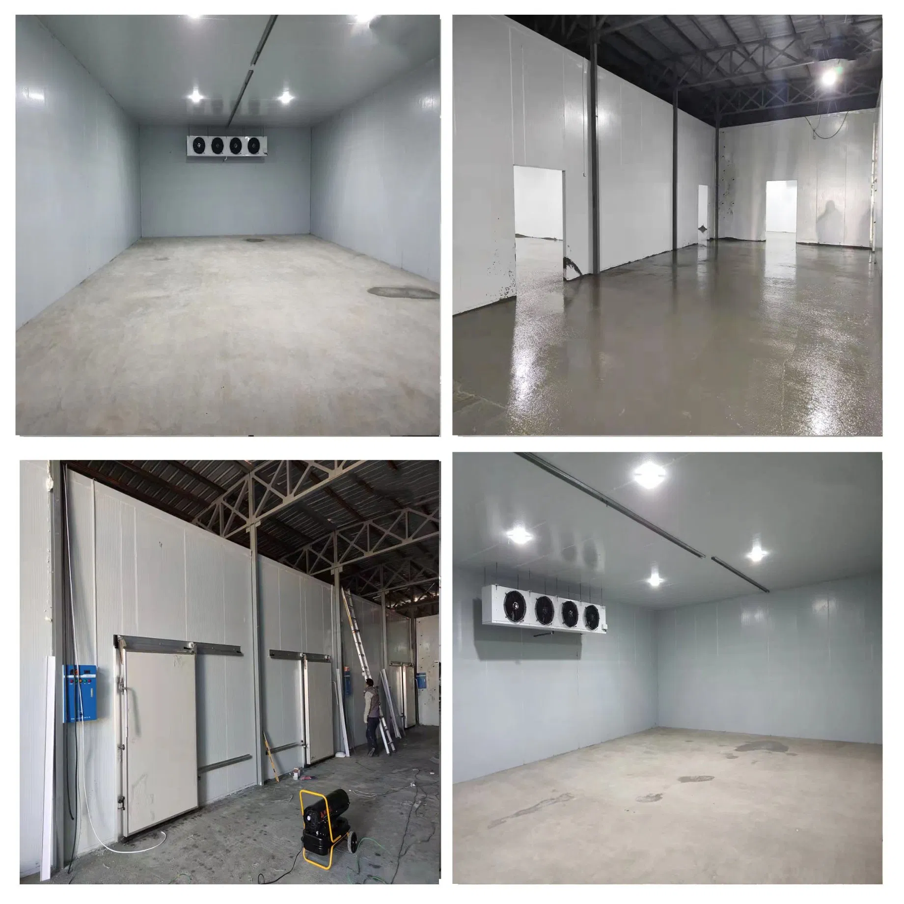 High Performance Mobile Cold Storage Room Premium Insulated Freezer Container for Meat and Fish with Advanced Refrigeration Technology