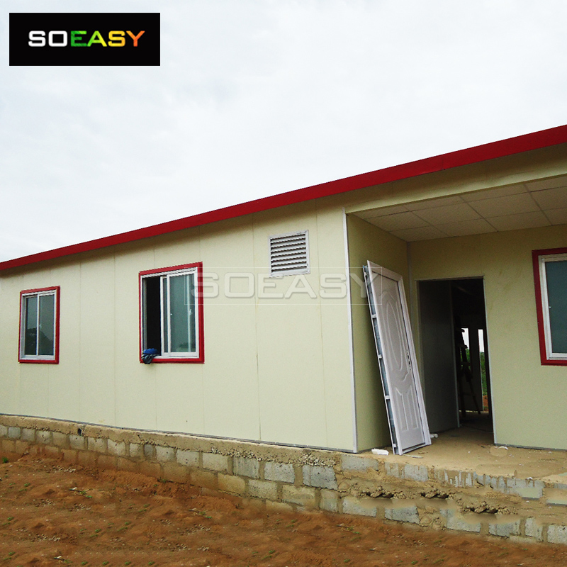 Modern Design Container Storage Units Fast Build Steel Prefab Building for Construction Sites