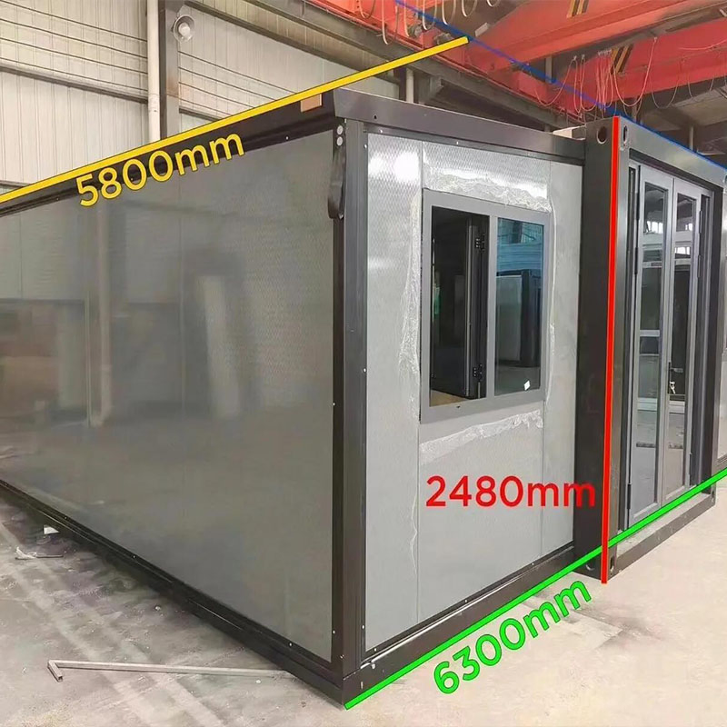 High-Strength Mobile Folding Unit for Construction and Remote Work