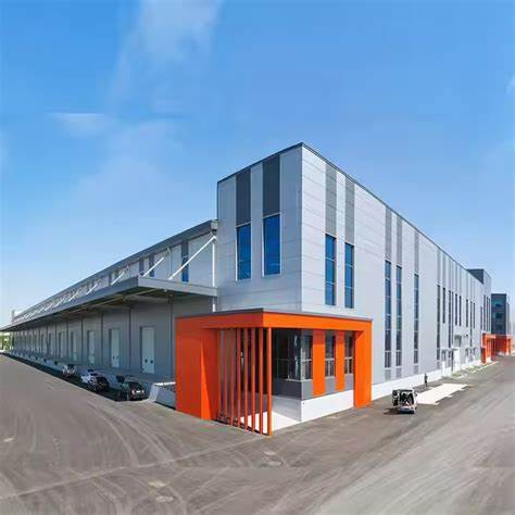 Multi Storey Steel Structure Industrial Insulated Energy-Efficient Building with Beautiful Appearance