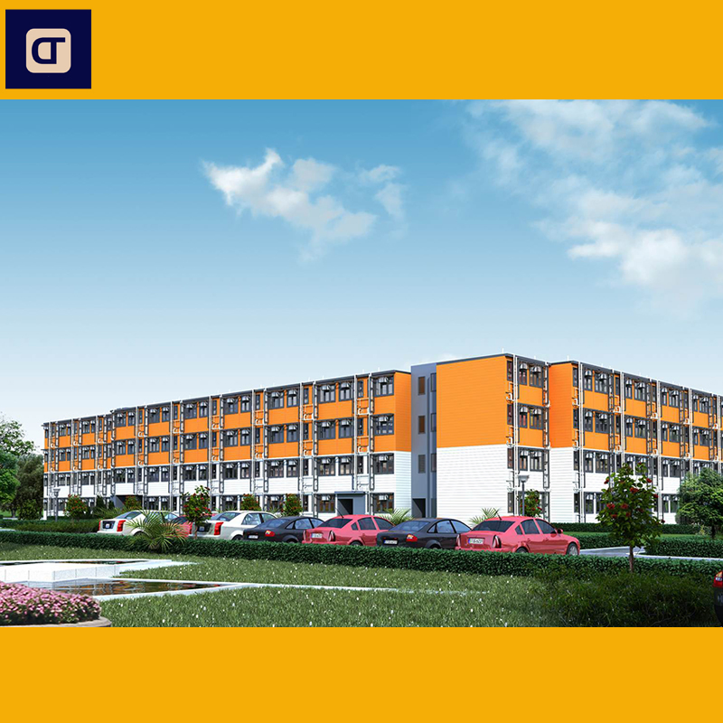 Modular Prefab Customized Container Buildings Multi-Storey Modular Prefab Buildings