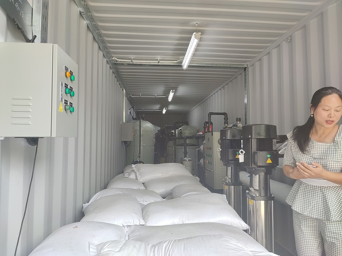 Containerised Seawater Desalination Container Moveable RO Sea Water Desalination RO Unit