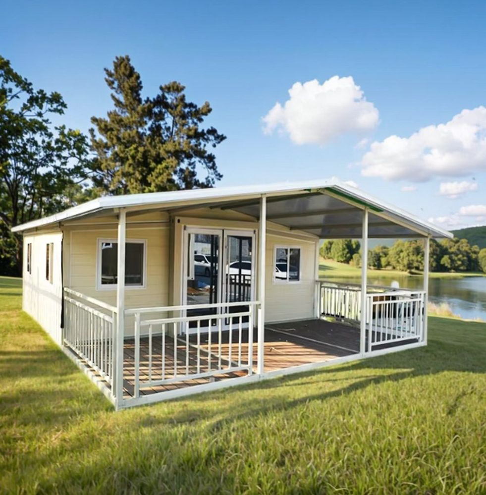 20FT 40FT Expandable Steel Container House 3 Bedrooms Mobile Home Modern Design Eco-Friendly