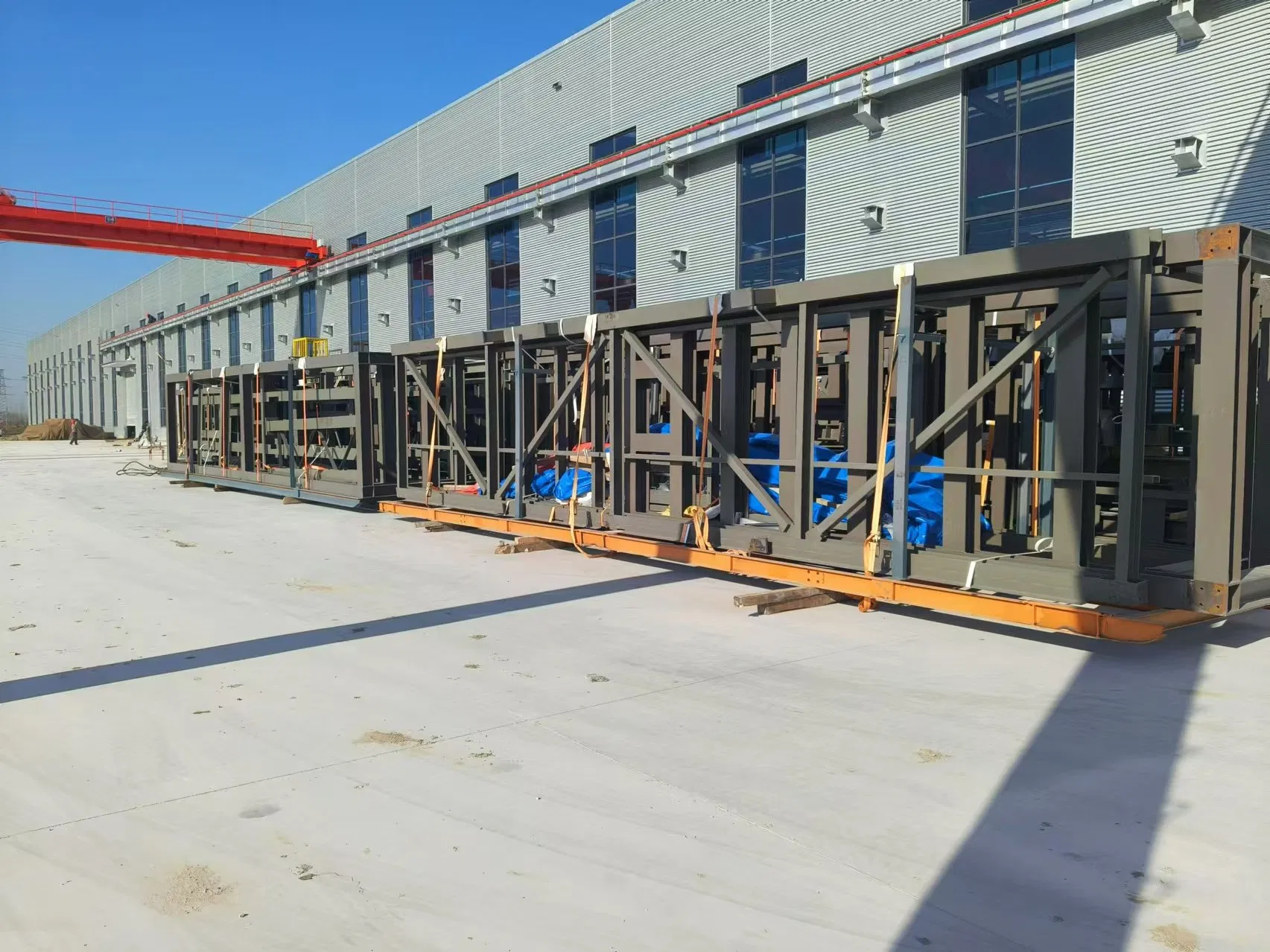 Aerial Iron Structure Corridor/Iron Pipe Truss Architecture/Strength and Security Features