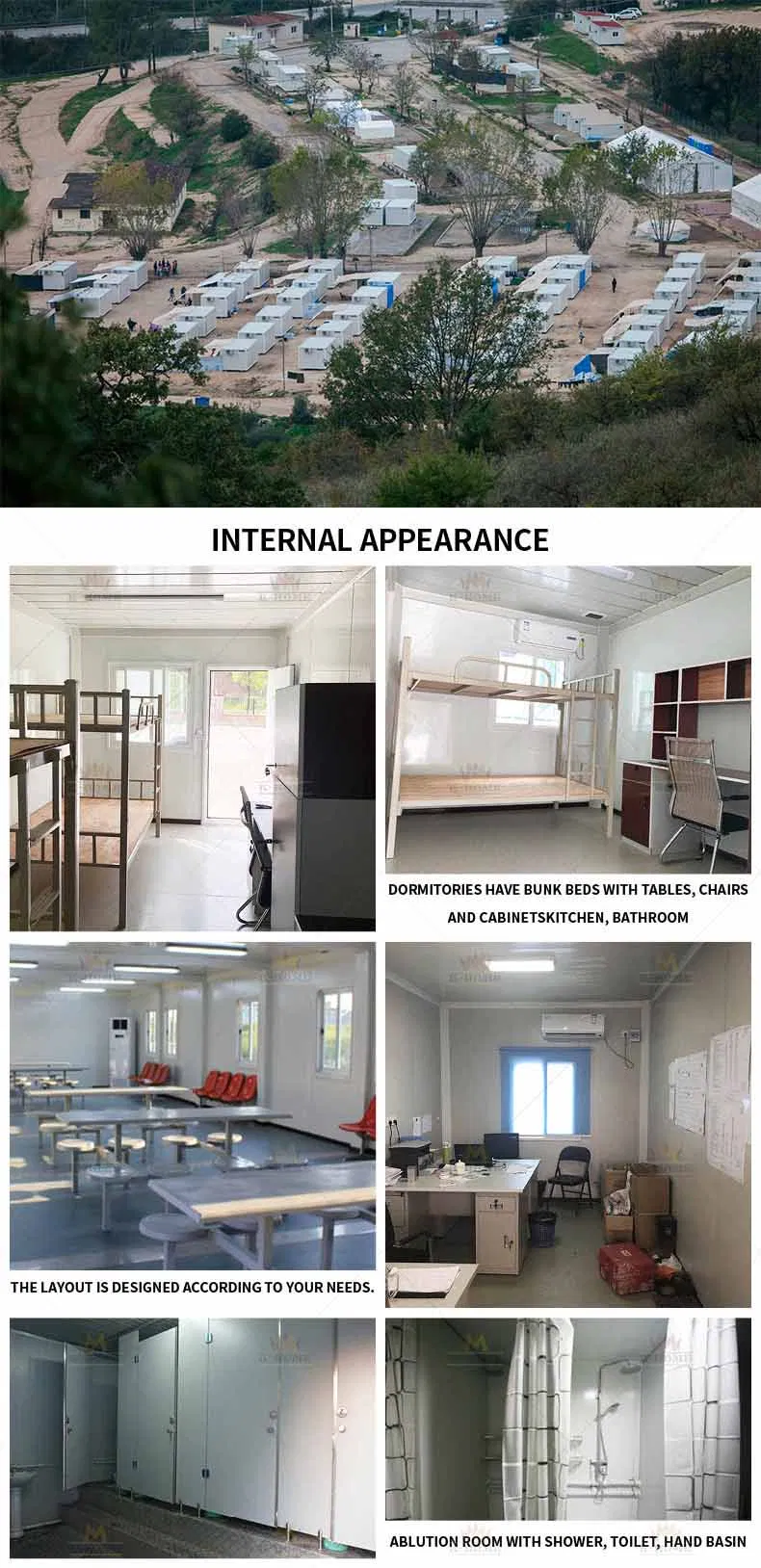 Container Living Cabins Interior