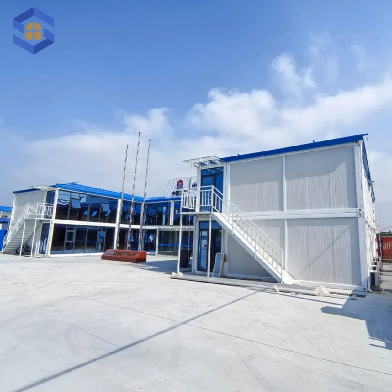 Epidemic Prevention Station Compact Multilayer Foldable Container Office Unit