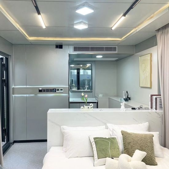 Modern Design Custom Modular Waterproof Prefabricated Coffee Shop Container House