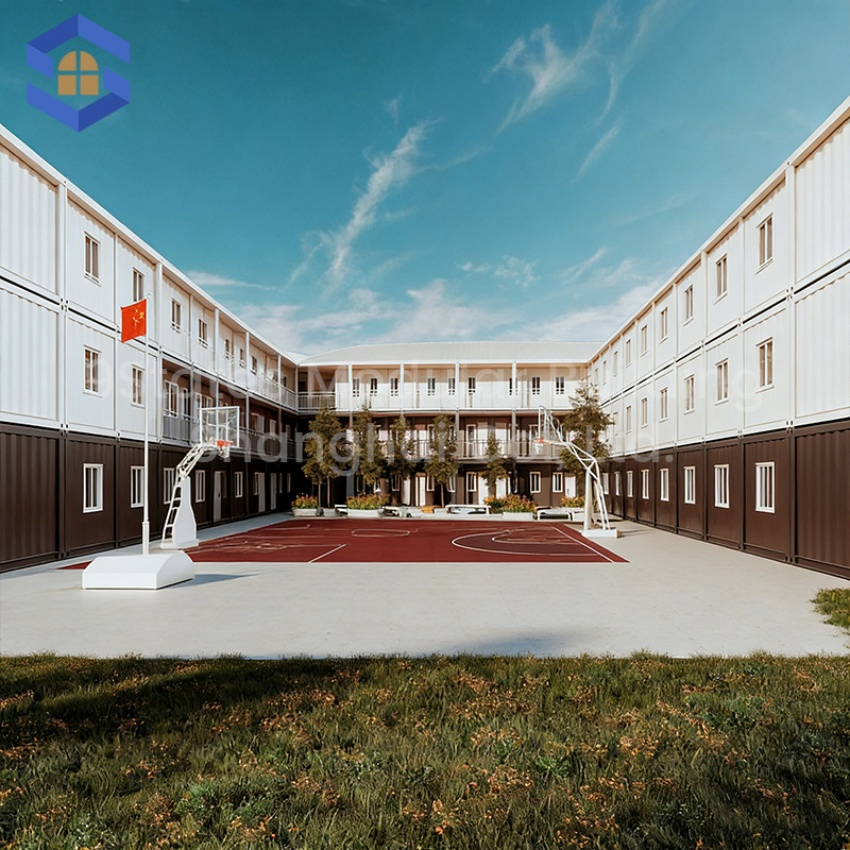 Rapid-Deployment Steel Building Modular Portable Prefab House Container Classroom