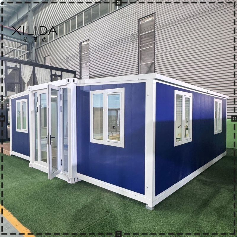 Modern Foldable Steel Frame Living Units with Thermal Insulation