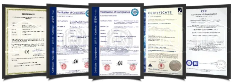 Certifications