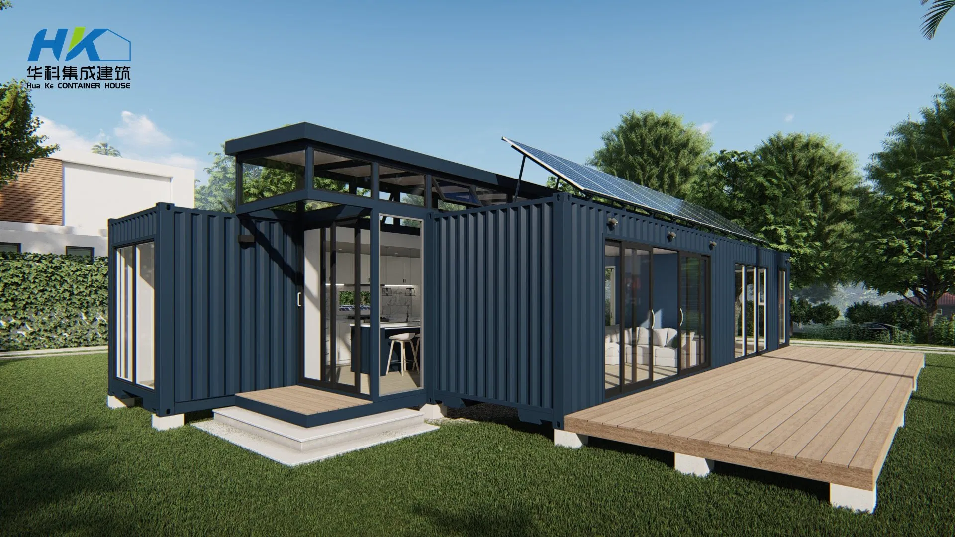 off-Grid Spray Foam Insulation Modular Container House Prefab House Prefab Casa Modular Shipping Container House