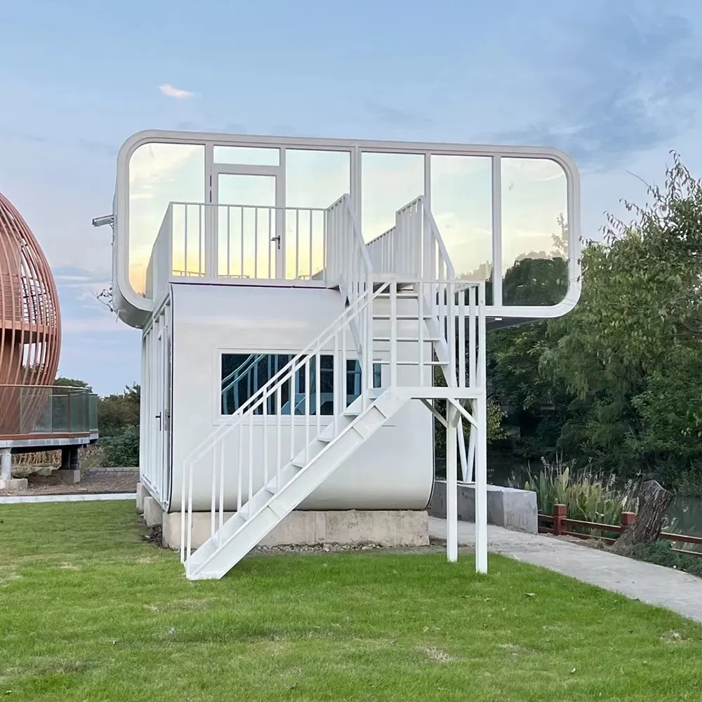 40FT Cold-Galvanized Steel with Smart Temperature Control for Ski Resort Lodges Apple Cabin