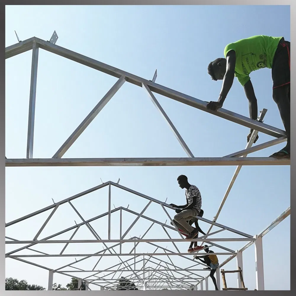 Fast Assembly Flat Pack Container Solar Powered Prefab House