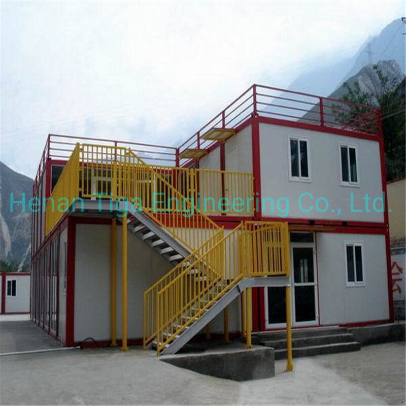 20FT Customized Portable Drilling Housing Movable Steel Frame Container Worker Living Cabins