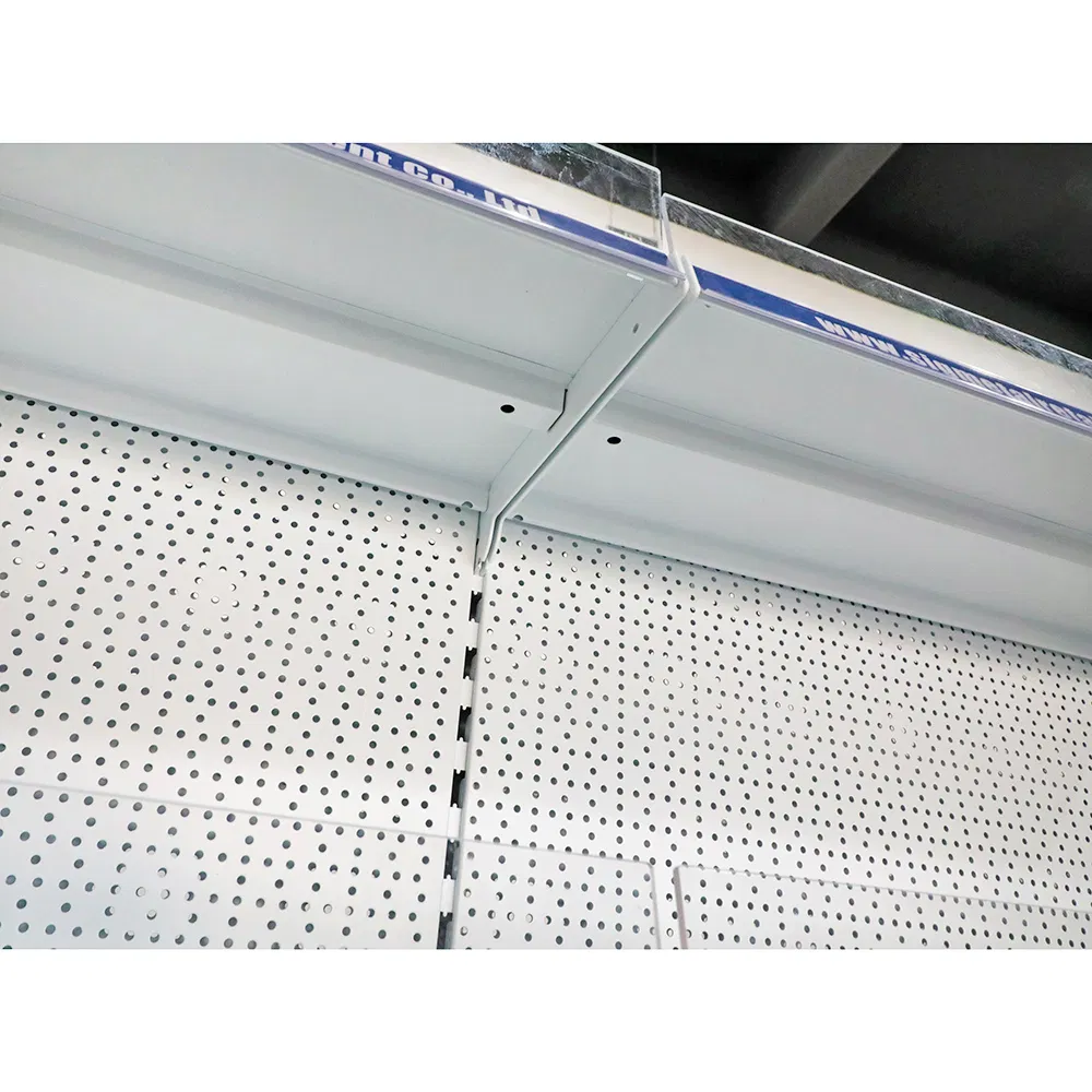 S50 Customizable Tegometall Compatible Shelving, Retail Display Rack, Adjustable Metal Shelving Unit for Stores, Modular Retail Shelving System