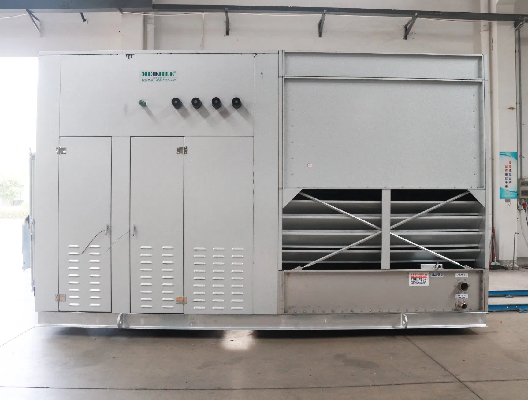 120HP Container Type B Itzer Piston Compressor Racks Unit for Cold Room