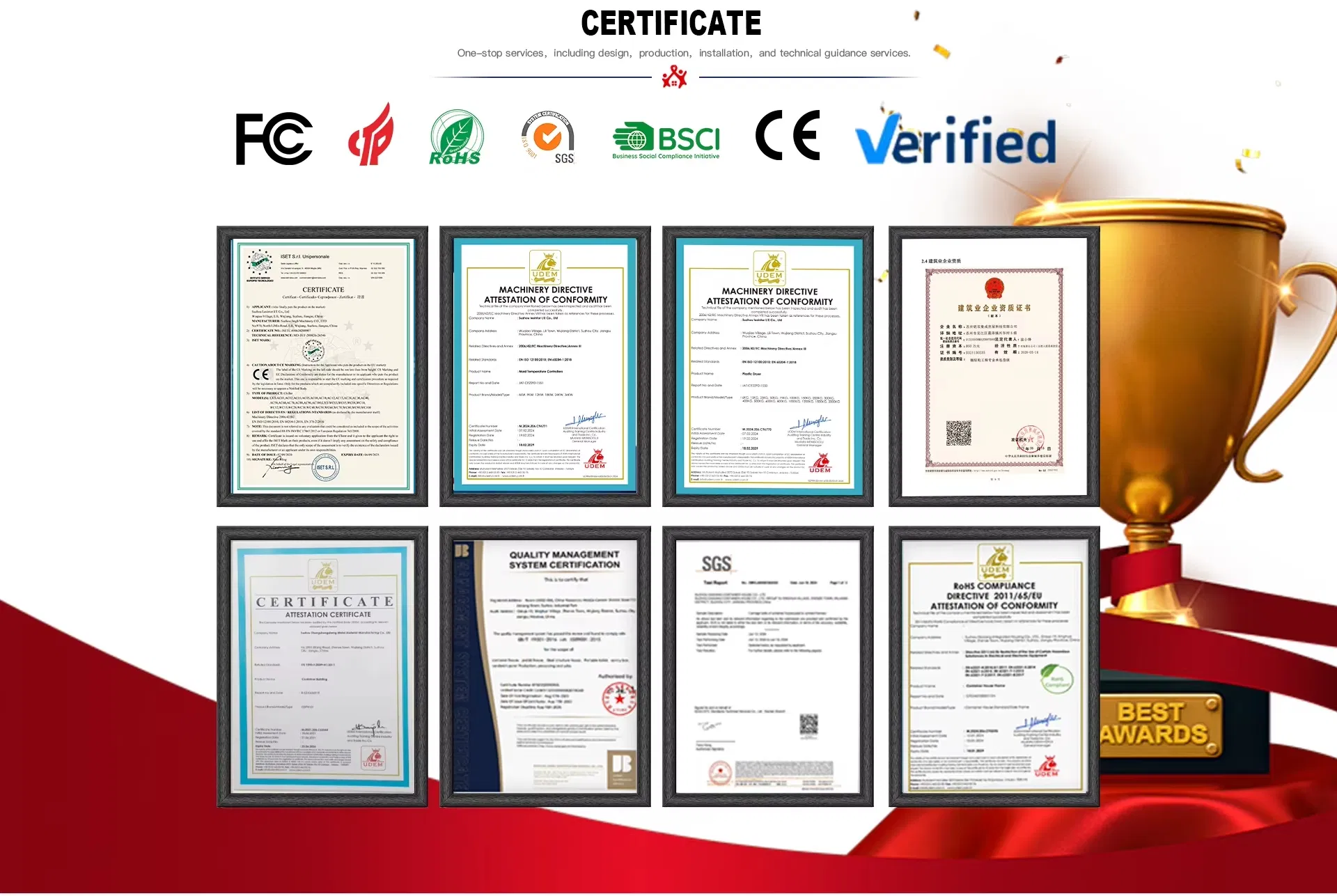 Quality Certifications