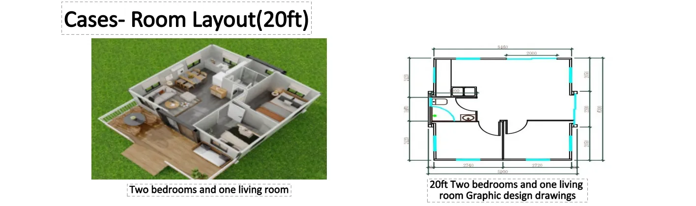 Expandable Container House Banner