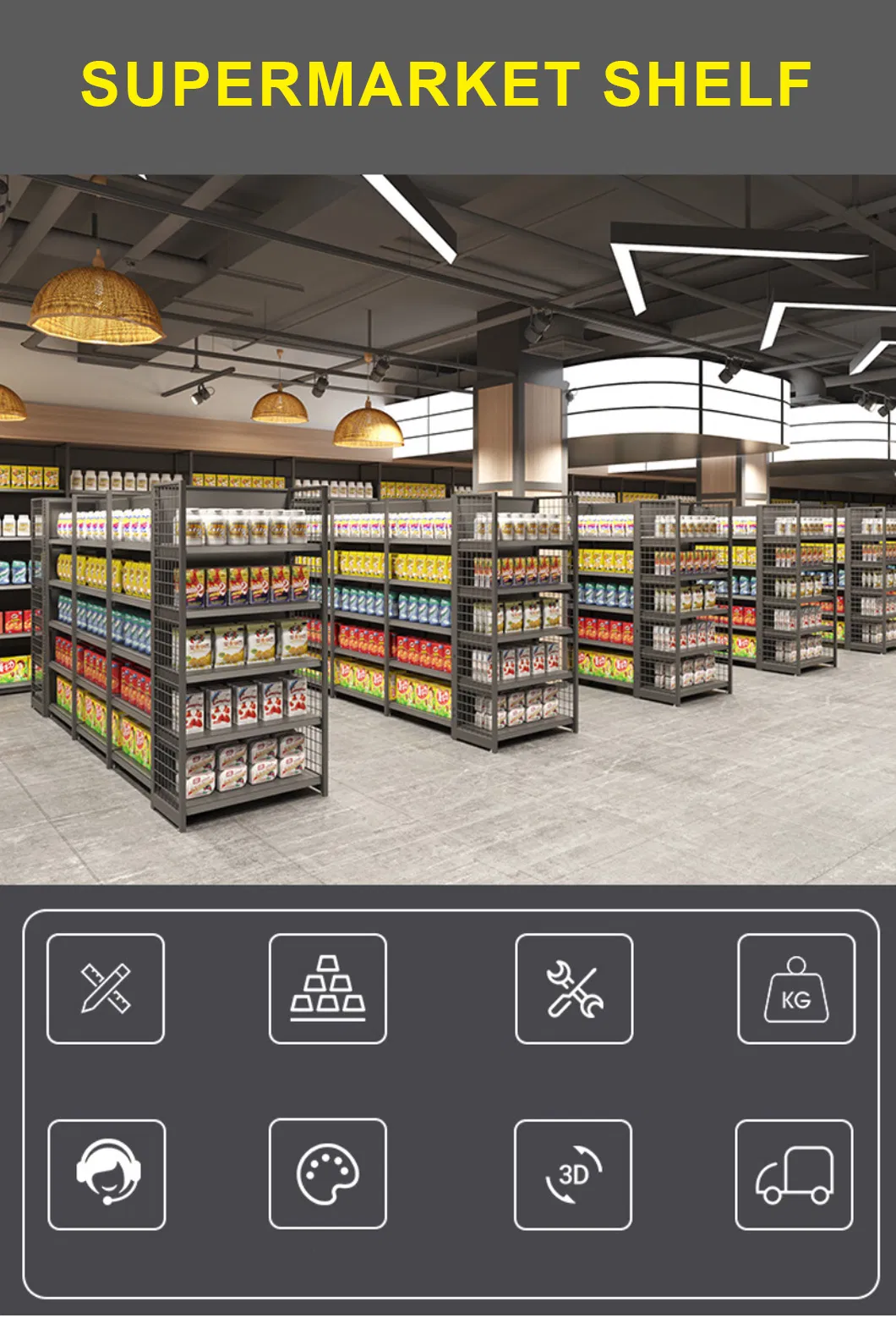 Adjustable Metal Shelving