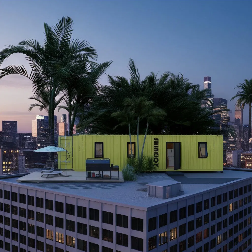 Z4l Container Solar Powered Modular Steel House