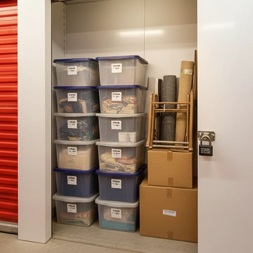 Retail Storage Solution: Display-Ready Self Storage Unit for Stores