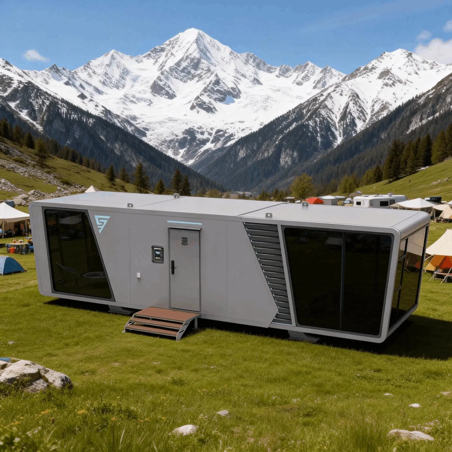 Allweather Insulated Capsule Living Unit for Harsh Mining Environments