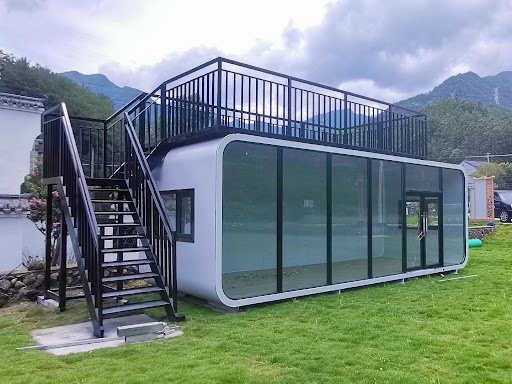 Ready to Move in, Fully Equipped, Solar Powered Space Container Houses