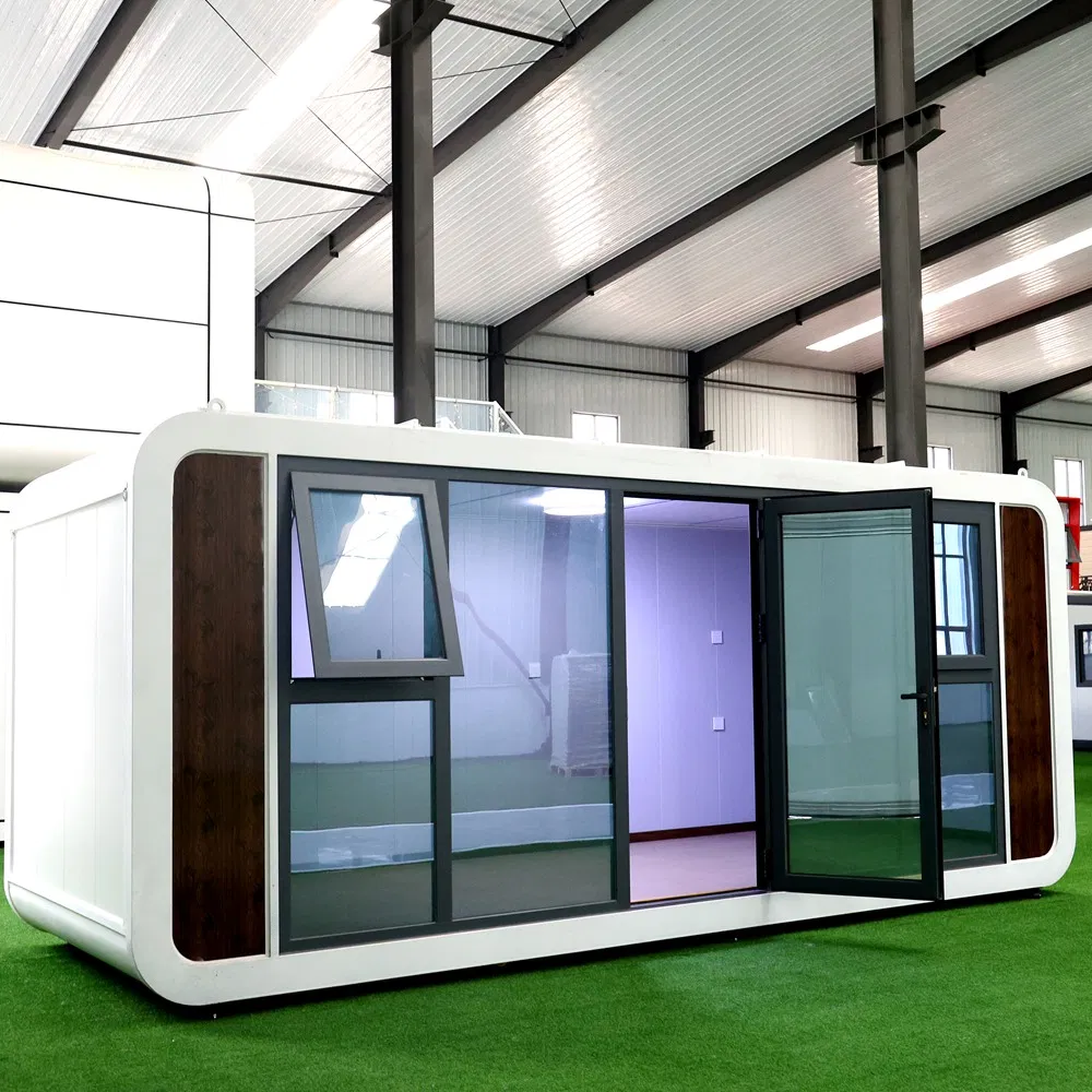 Factory Supply Prefab Ready Made Buildings 20 FT Modular Container Office Mobile Portable Apple Cabin