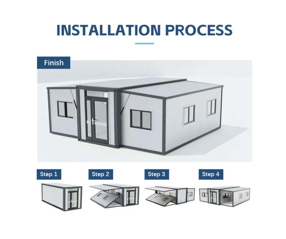 Expandable Container House Display