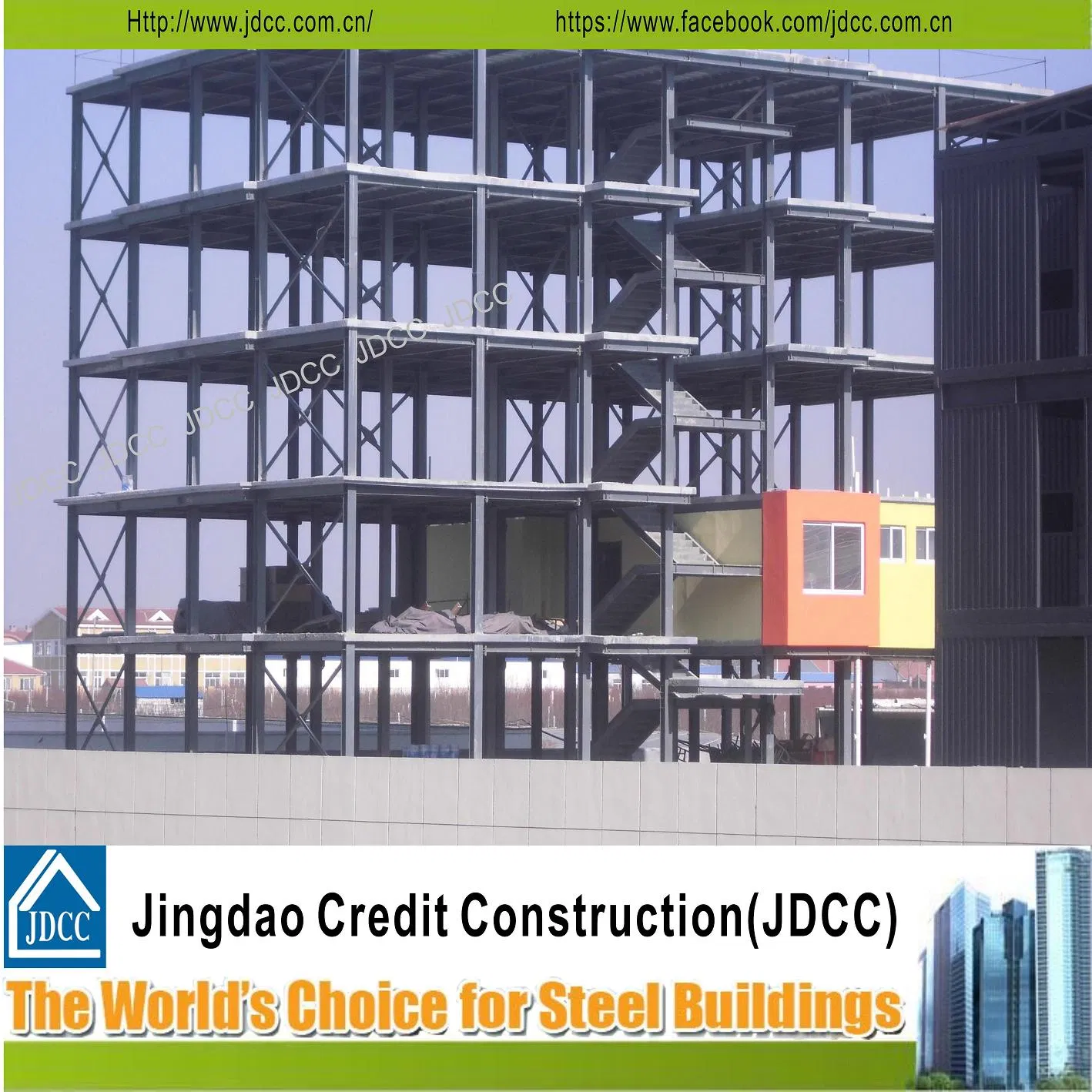 Low Cost Light Steel Structure Multi-Storey Container Hotel Building