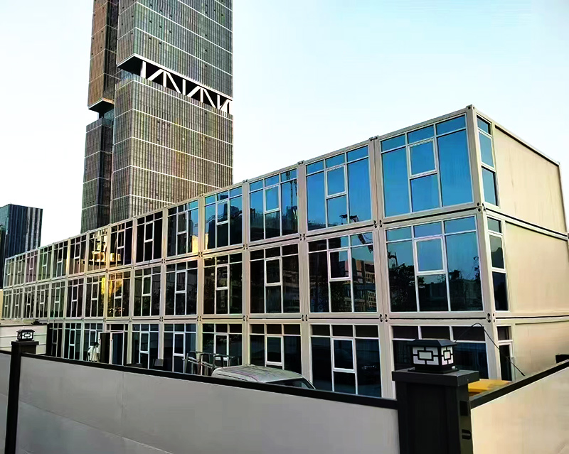 Prefab Light Steel Folding Tiny Expandable House Container Camp Prefabricated House