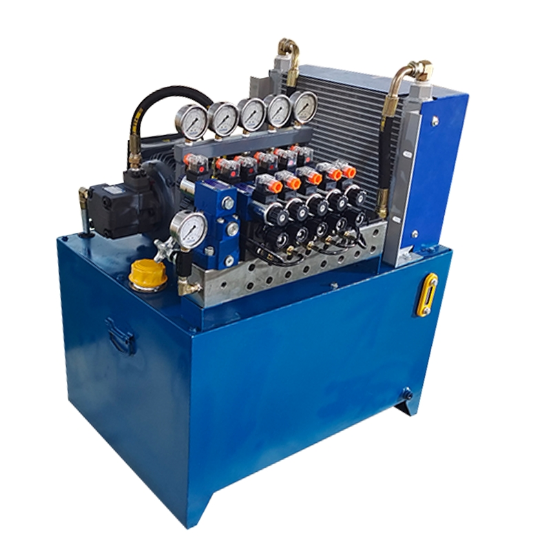 Customized 4kw Hydraulic Power Station High-Pressure High-Flow Hydraulic Power Unit for Container Lifting Heavy Machinery New