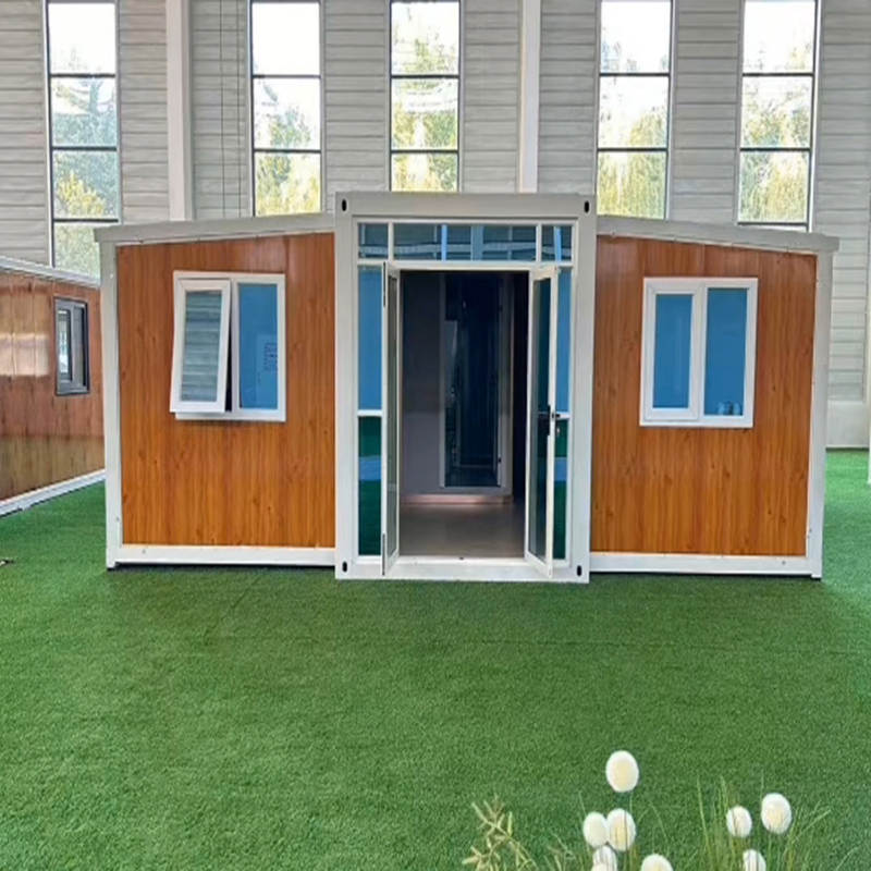 Two-Story Modular Container House for Emergency or Temporary Housing Eco Friendly Prefabricated House Smart Living with Green Materials Sustainable Smart Living