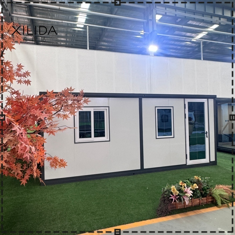 Modern Foldable Steel Frame Living Units with Thermal Insulation