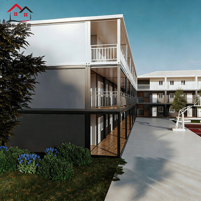 China Prefab Container School Building Quick Build Temporary or Long-Term Classroom School